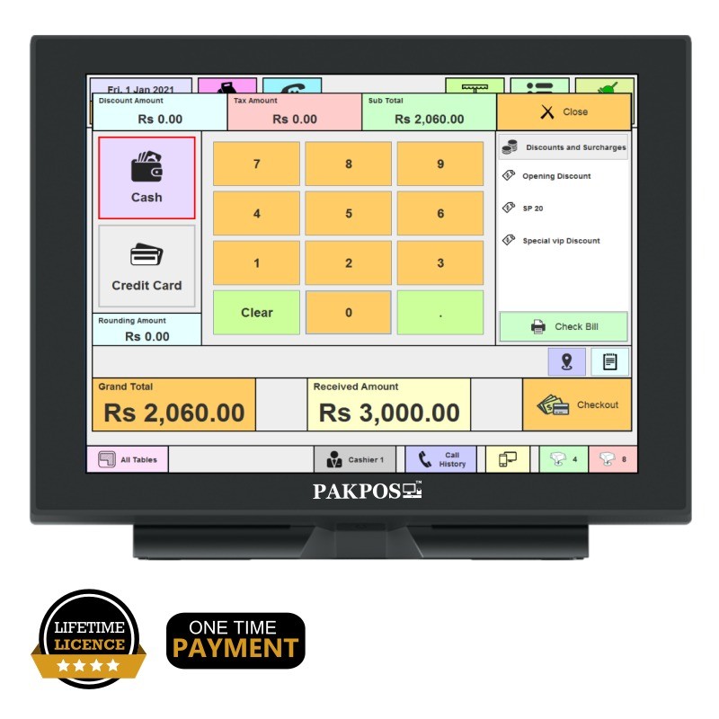 Number one Restaurant POS System software of pakistan